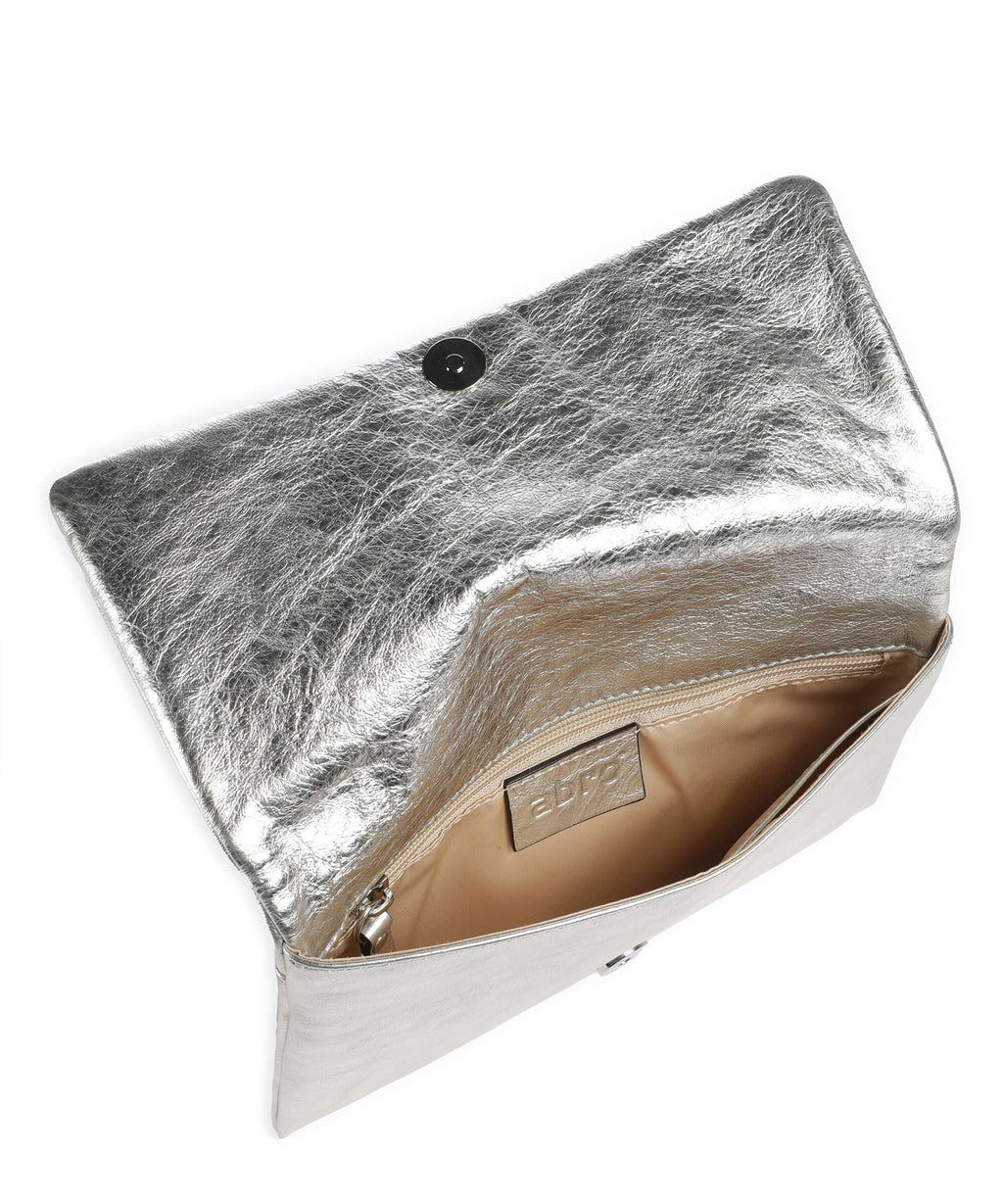 Abro Mimosa Strass Clutch bag white/white gold