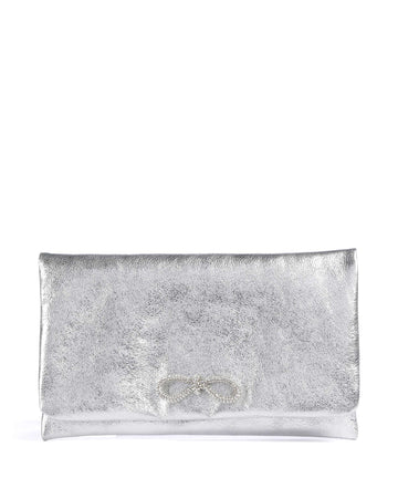 Abro Mimosa Strass Clutch silver