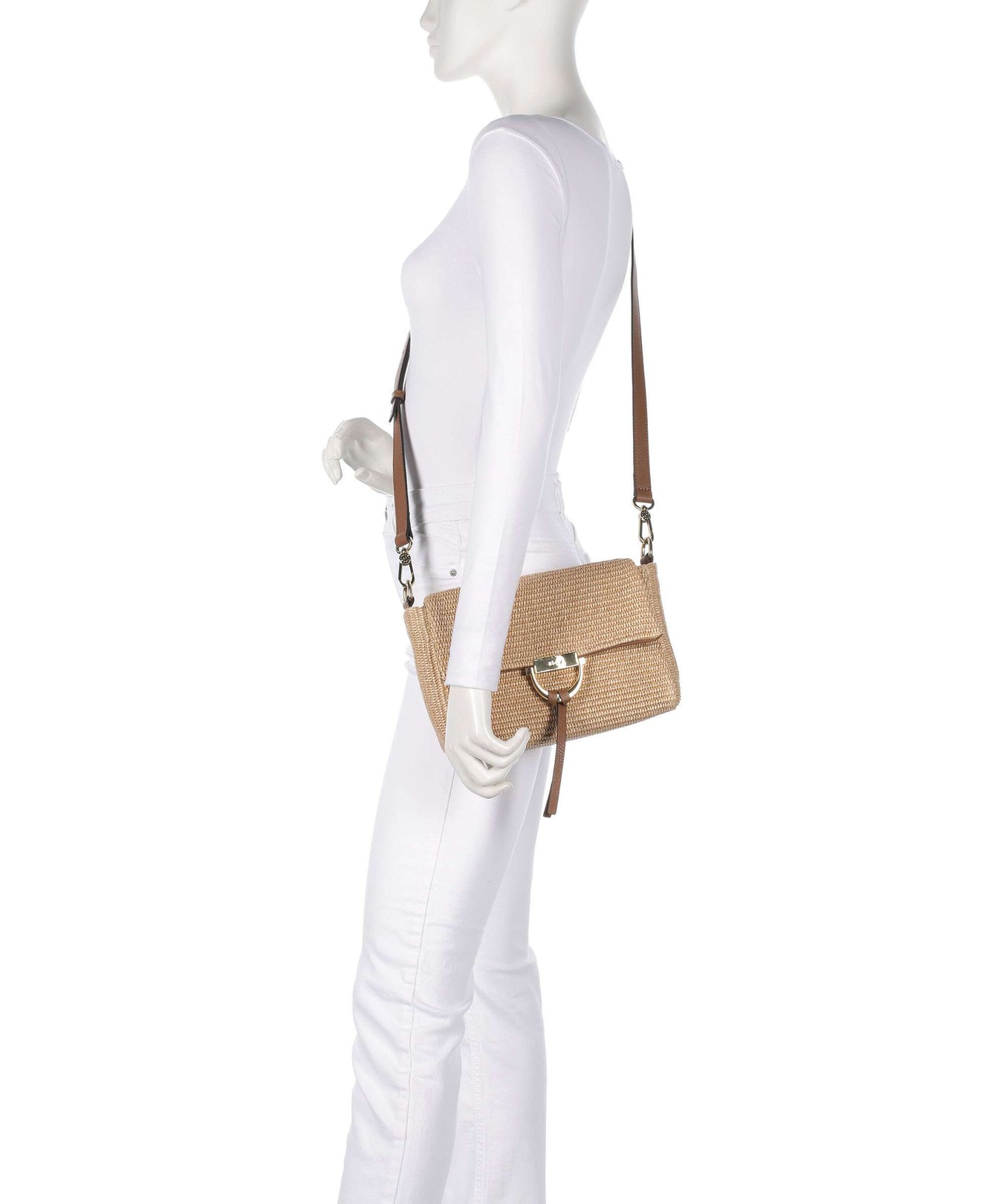 Abro Raffia Temi Shoulder bag natural