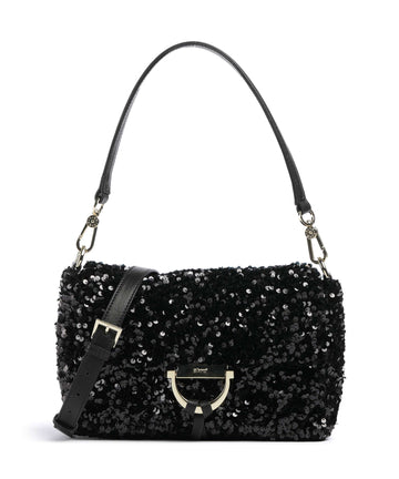 Abro Sequins Temi Sac porté épaule black/gold