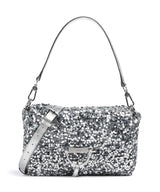 Abro Sequins Temi Schultertasche silver
