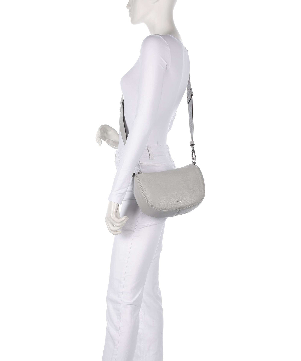 Abro Dalia Mina Crossbody bag light grey