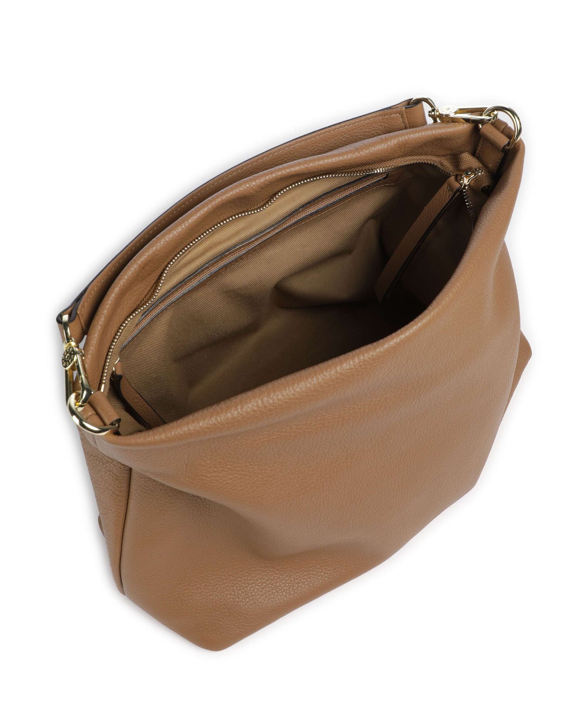 Abro Dalia Kaia Hobo bag caramel/cognac