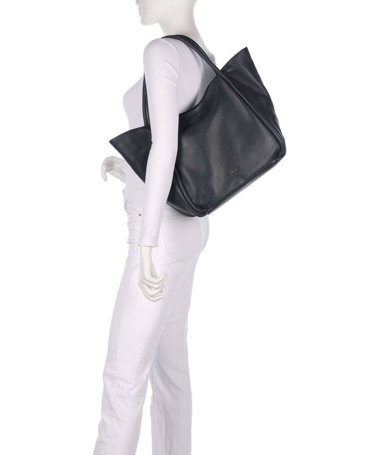 Abro Dalia Willow Tote bag navy