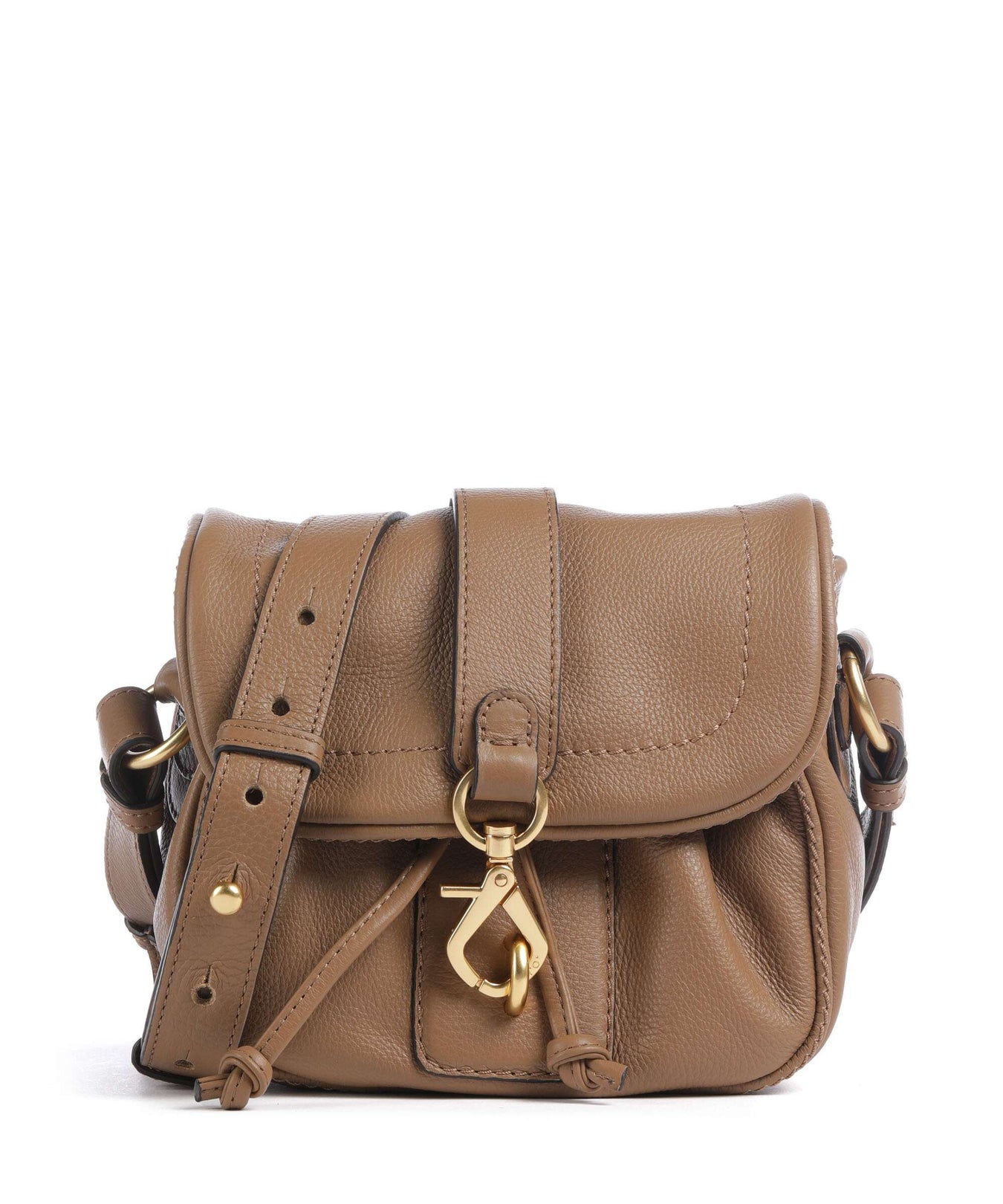 Abro Dalia Star Saddle Crossbody bag caramel/cognac