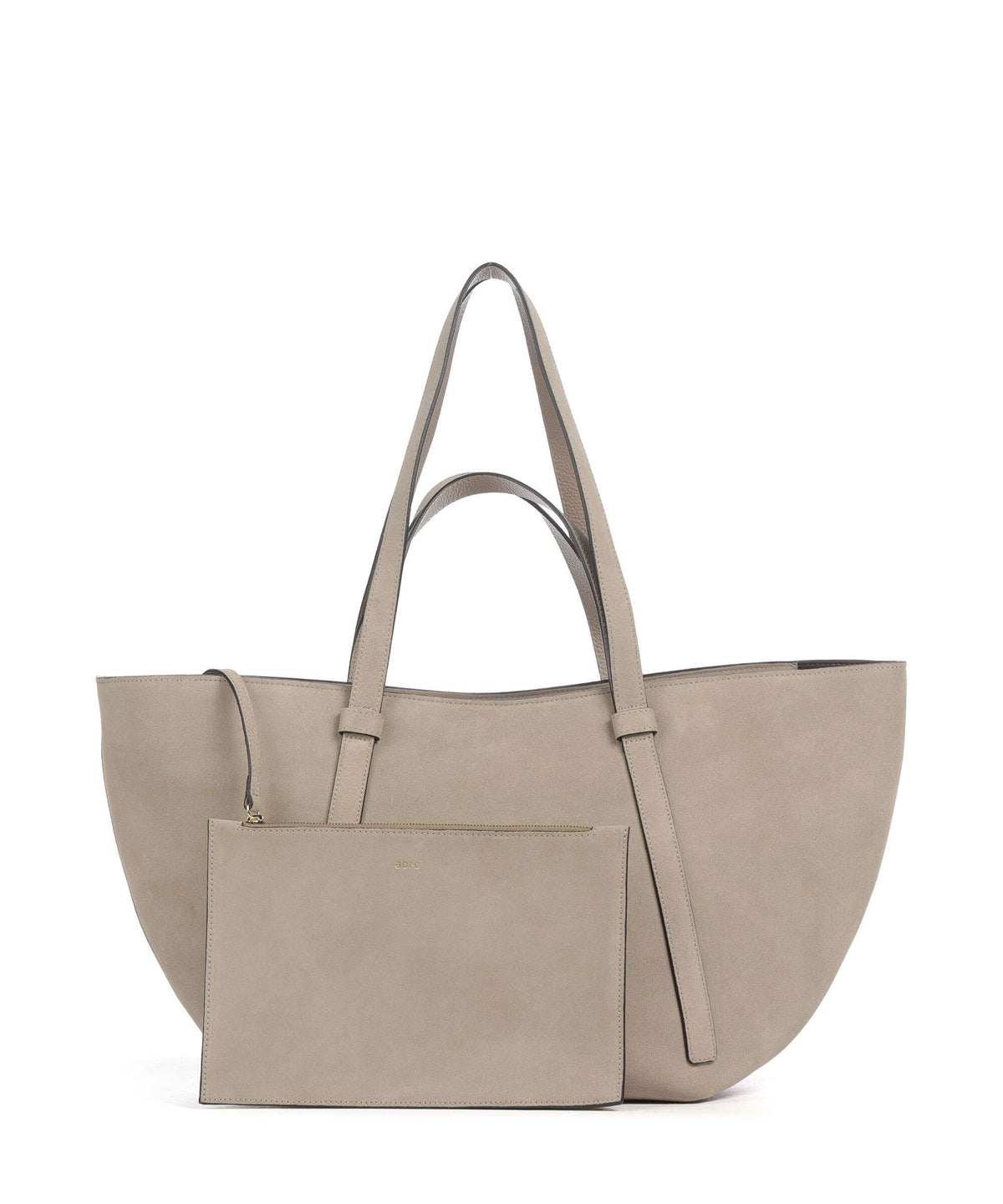 Abro Suede Cosmo Large Tote bag siena