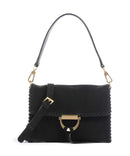 Abro Suede Temi Stitch Sac porté épaule black/gold