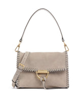 Abro Suede Temi Stitch Borsa a spalla siena