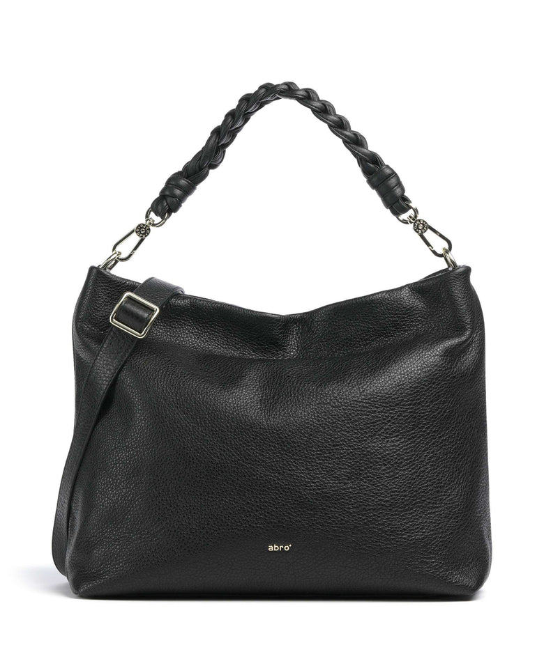 Abro Dalia Soley Hobo bag black/gold