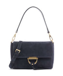 Abro Suede Temi Schultertasche navy