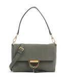 Abro Suede Temi Schultertasche oliv