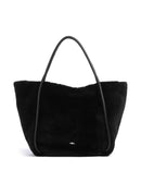 Abro Shearling Willow Borsa shopper black/nickel