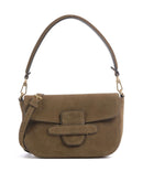 Abro Suede Camilla Schultertasche military