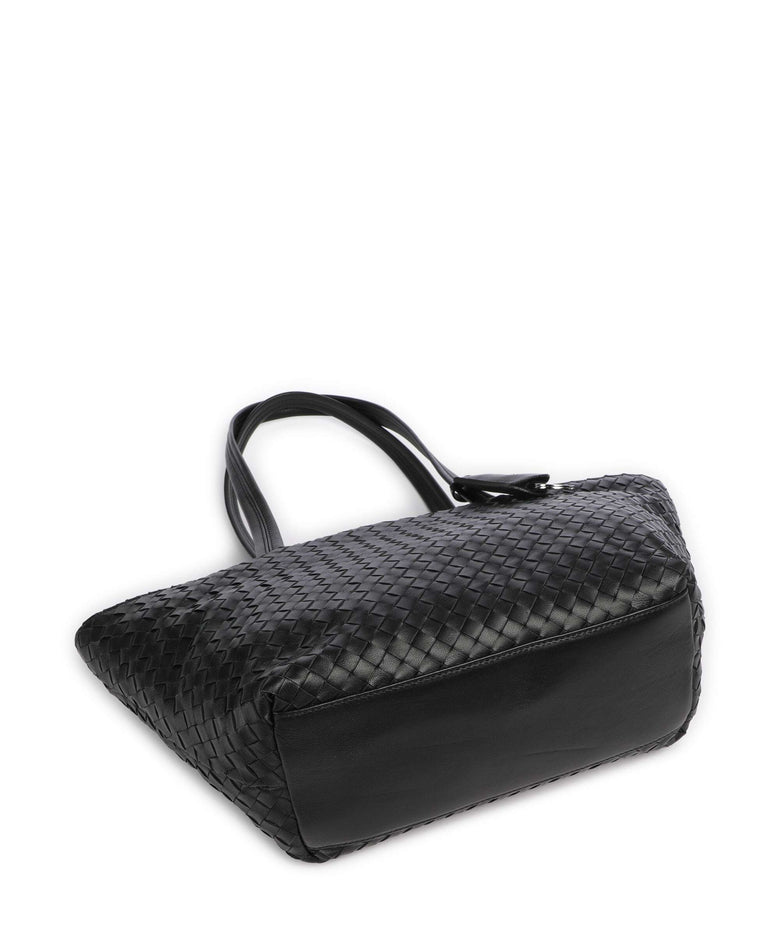 Abro Piuma Alba Shoulder bag black/nickel