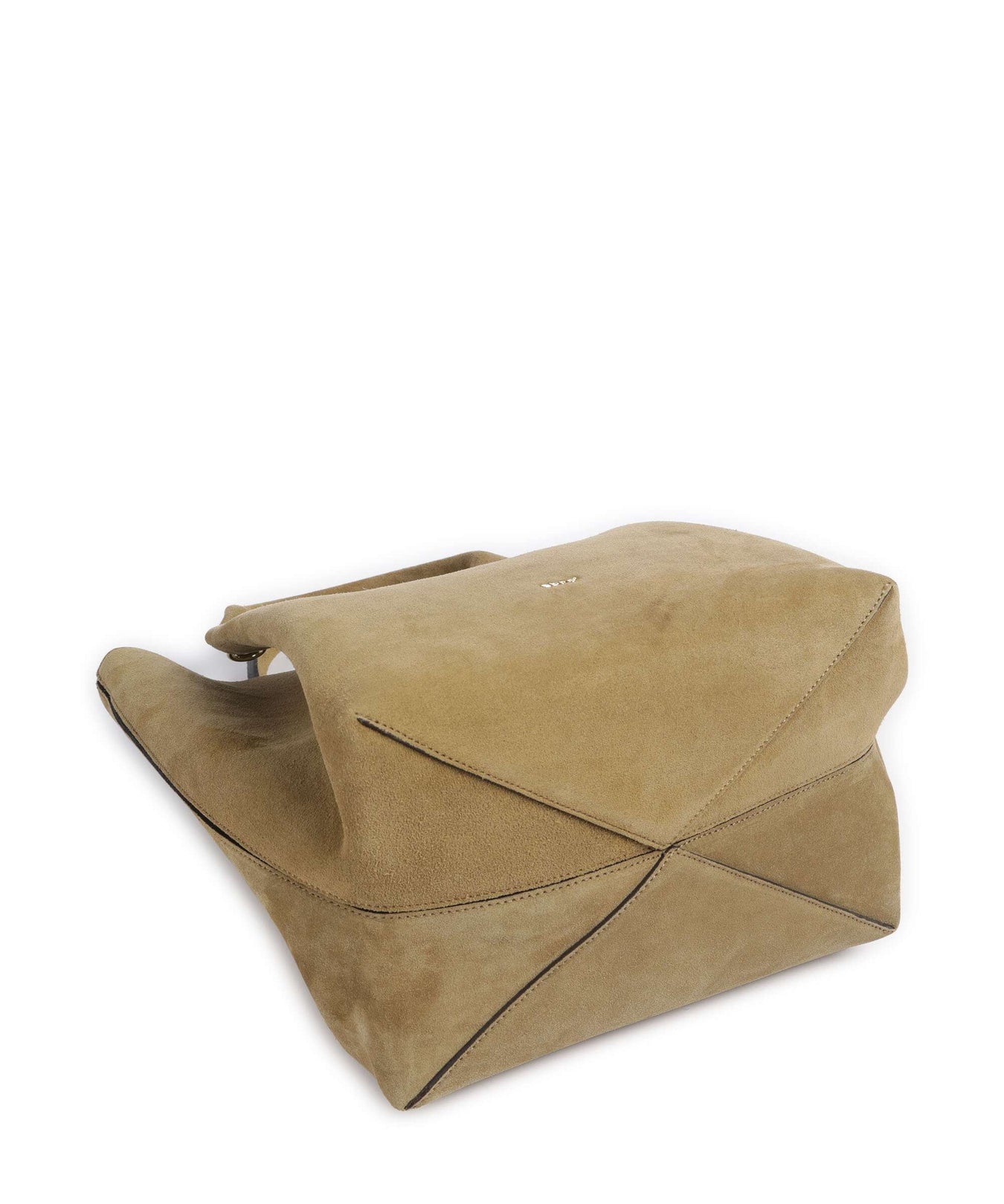 Abro Suede Essential Medium Handbag mud