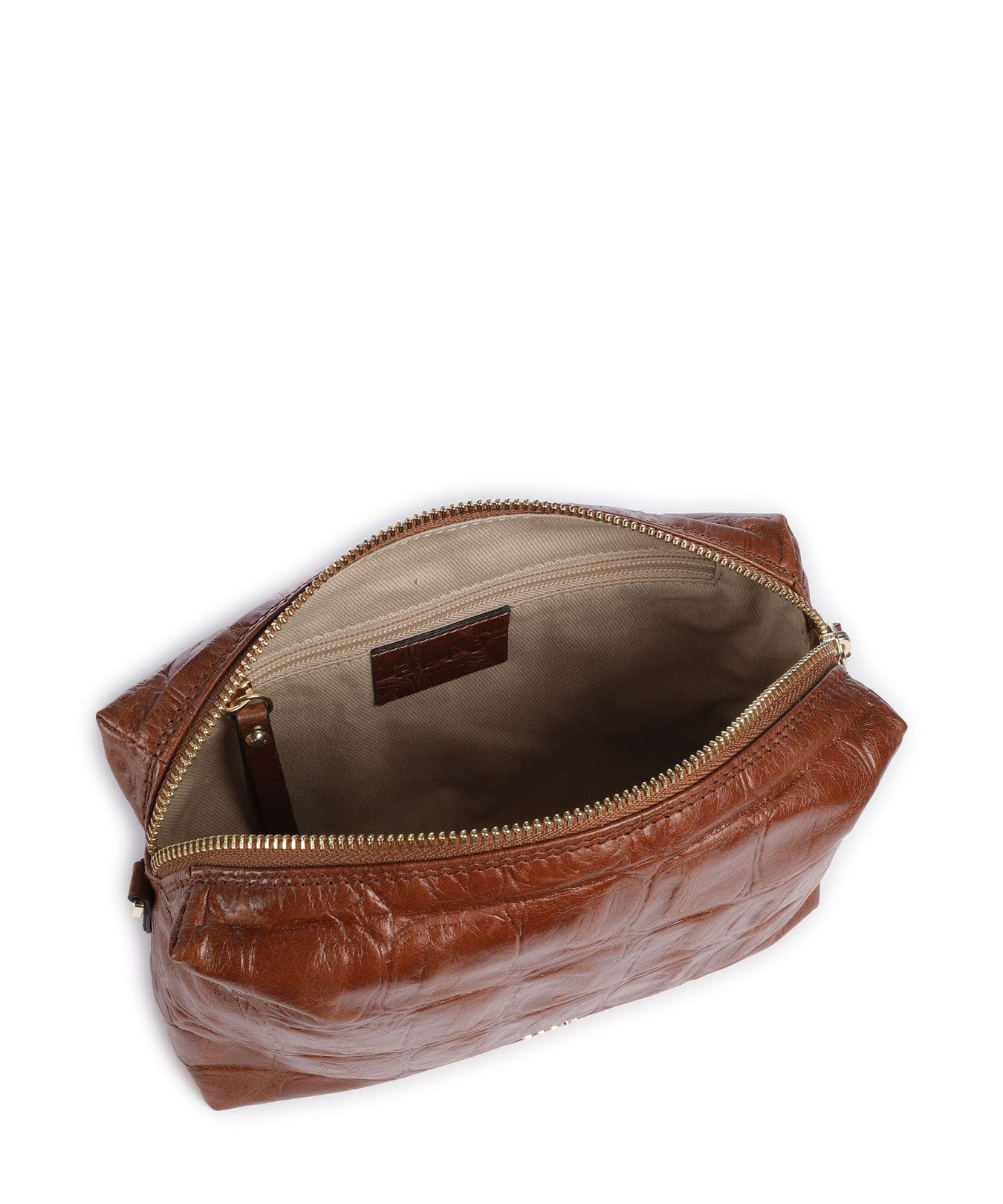 Abro Maxi Cocco Kaia Crossbody bag caramel/cognac