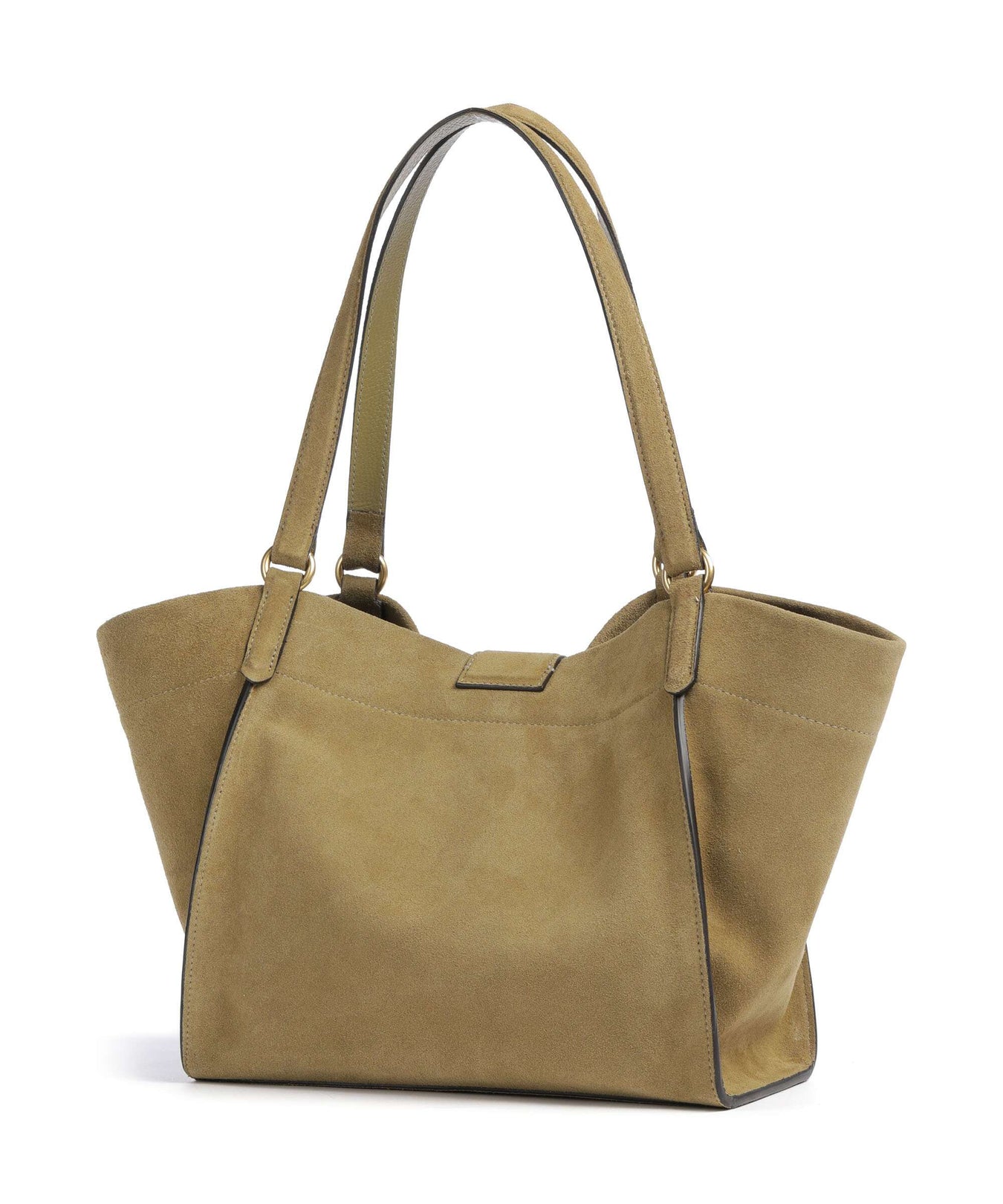 Abro Suede Temi Tote bag mud