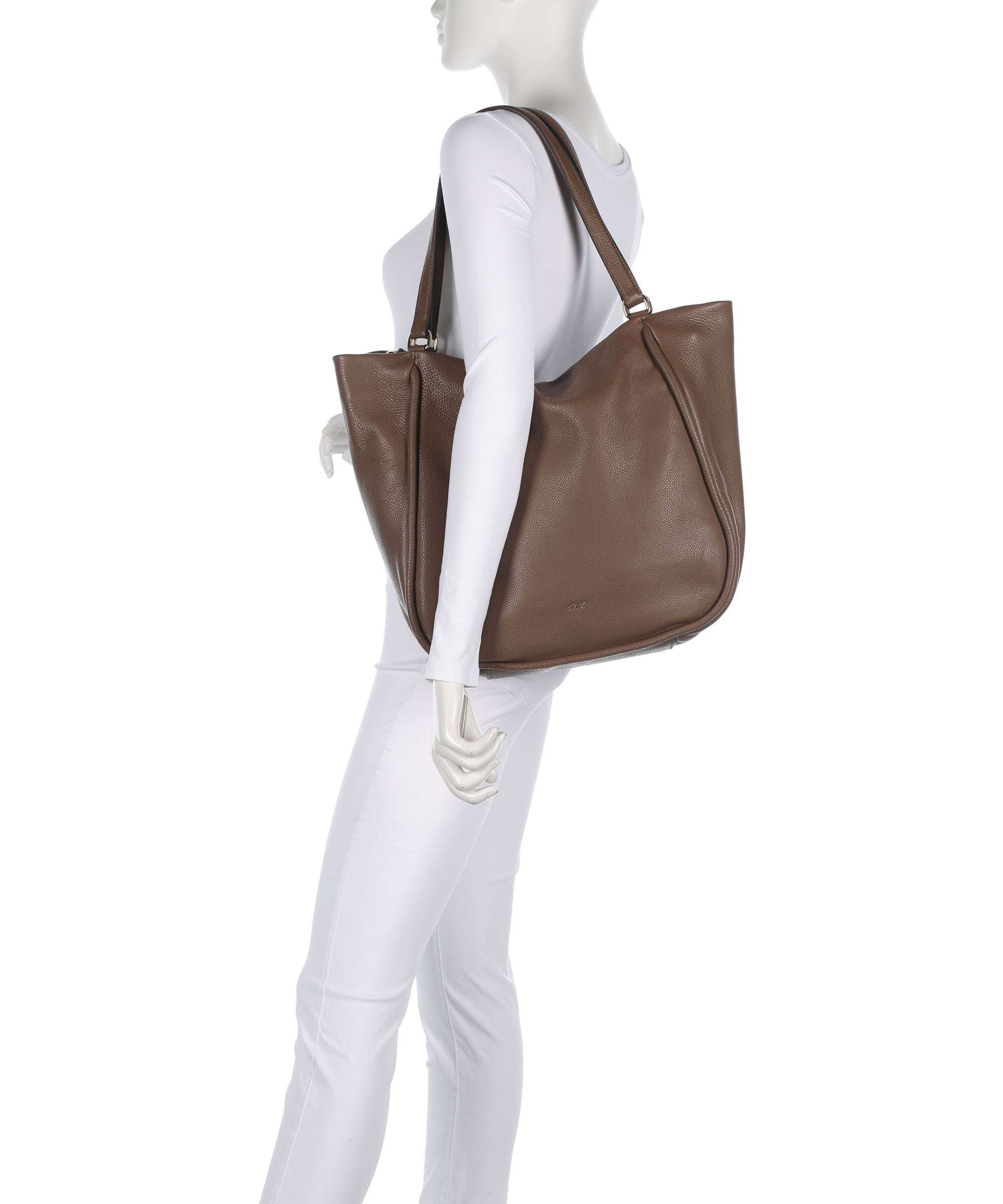 Abro Dalia Willow Tote bag caramel/cognac