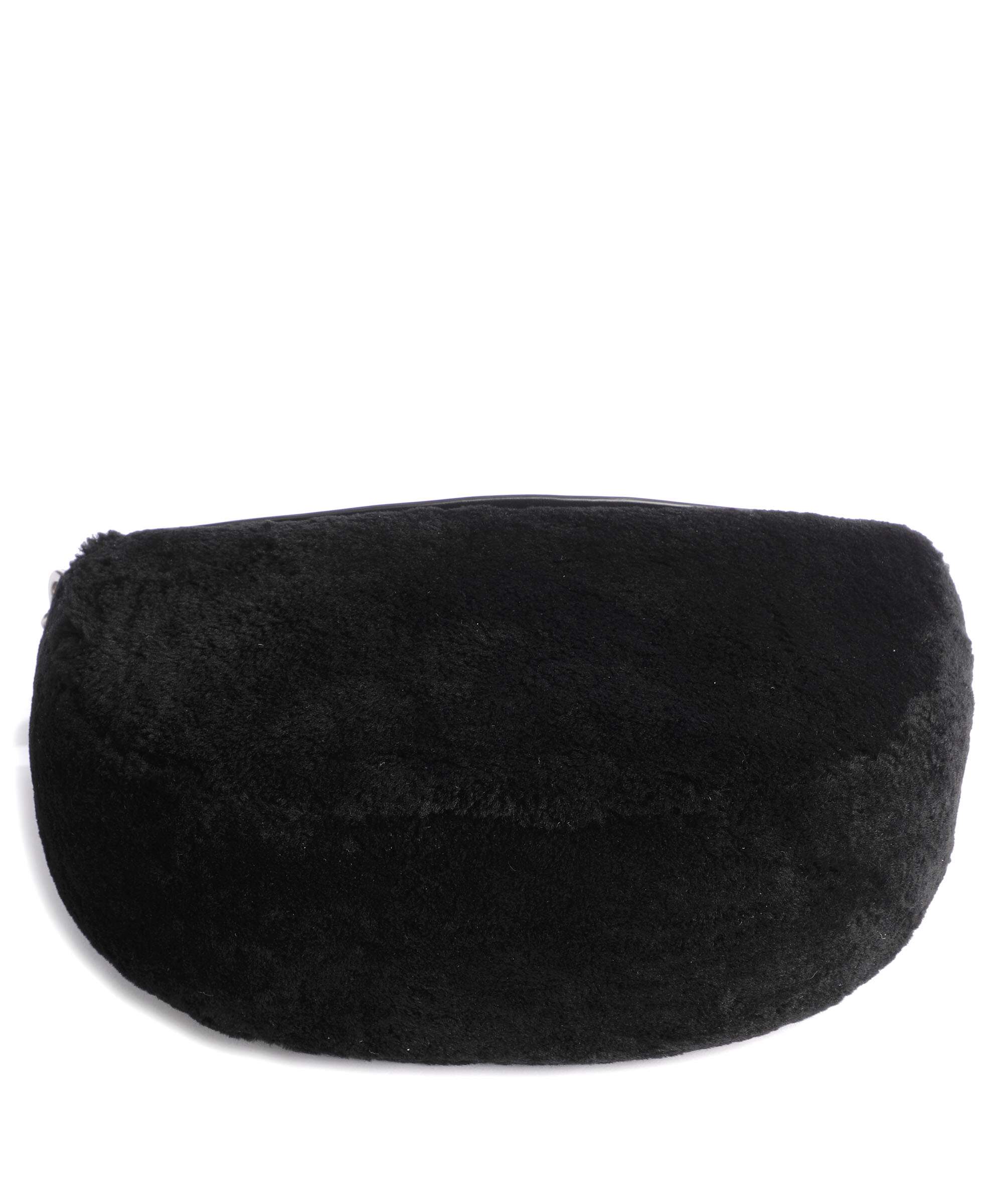 Liebeskind Melli Shearling S Hobo bag black
