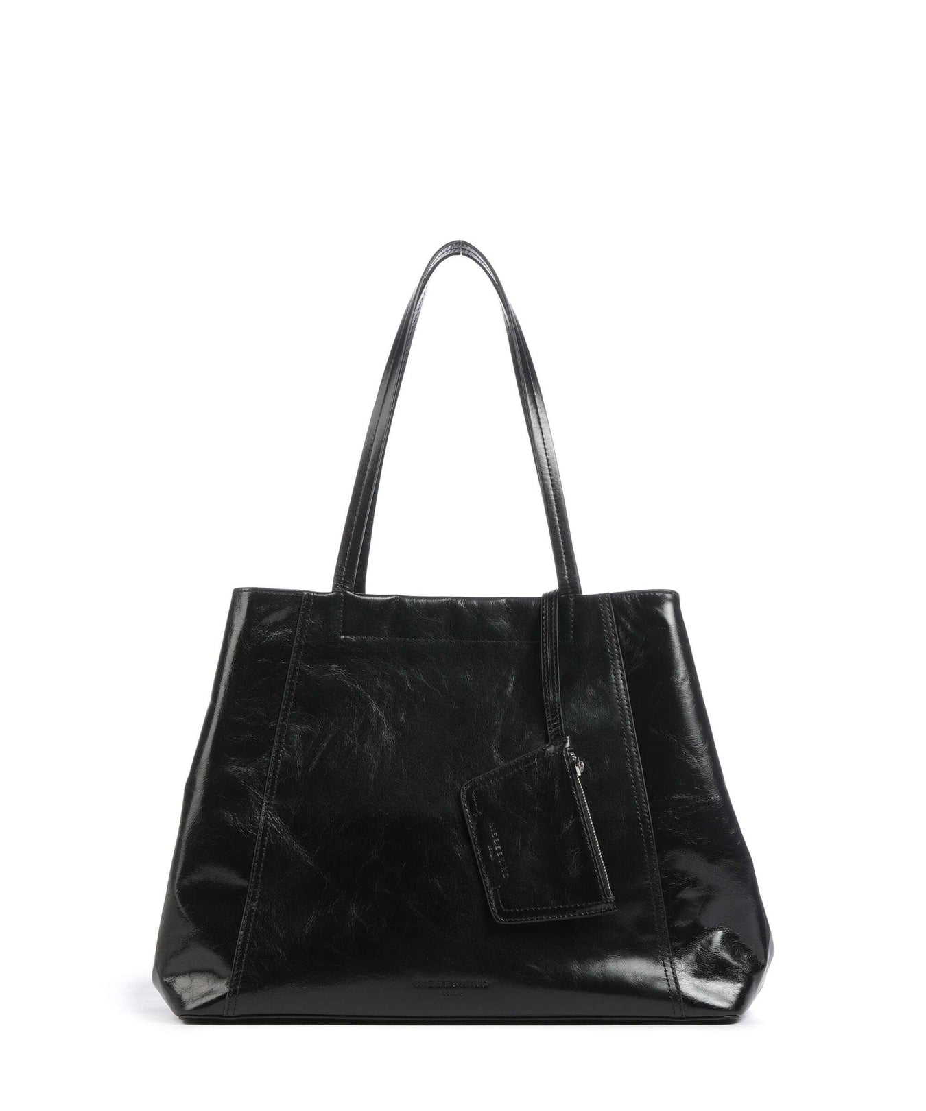 Liebeskind Chudy Paper Touch Crinkle L Tote bag black