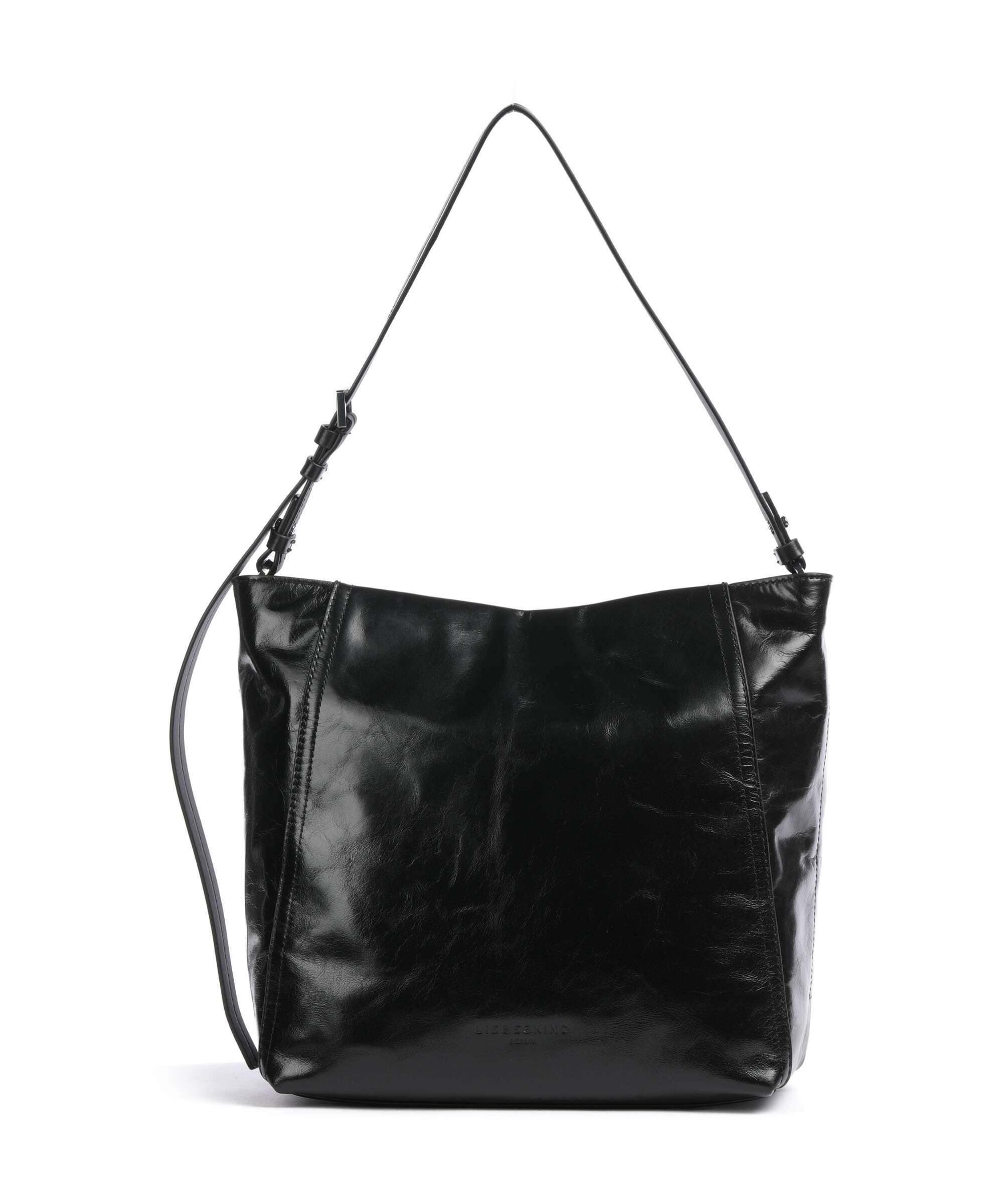 Liebeskind Chudy Suede L Hobo bag black