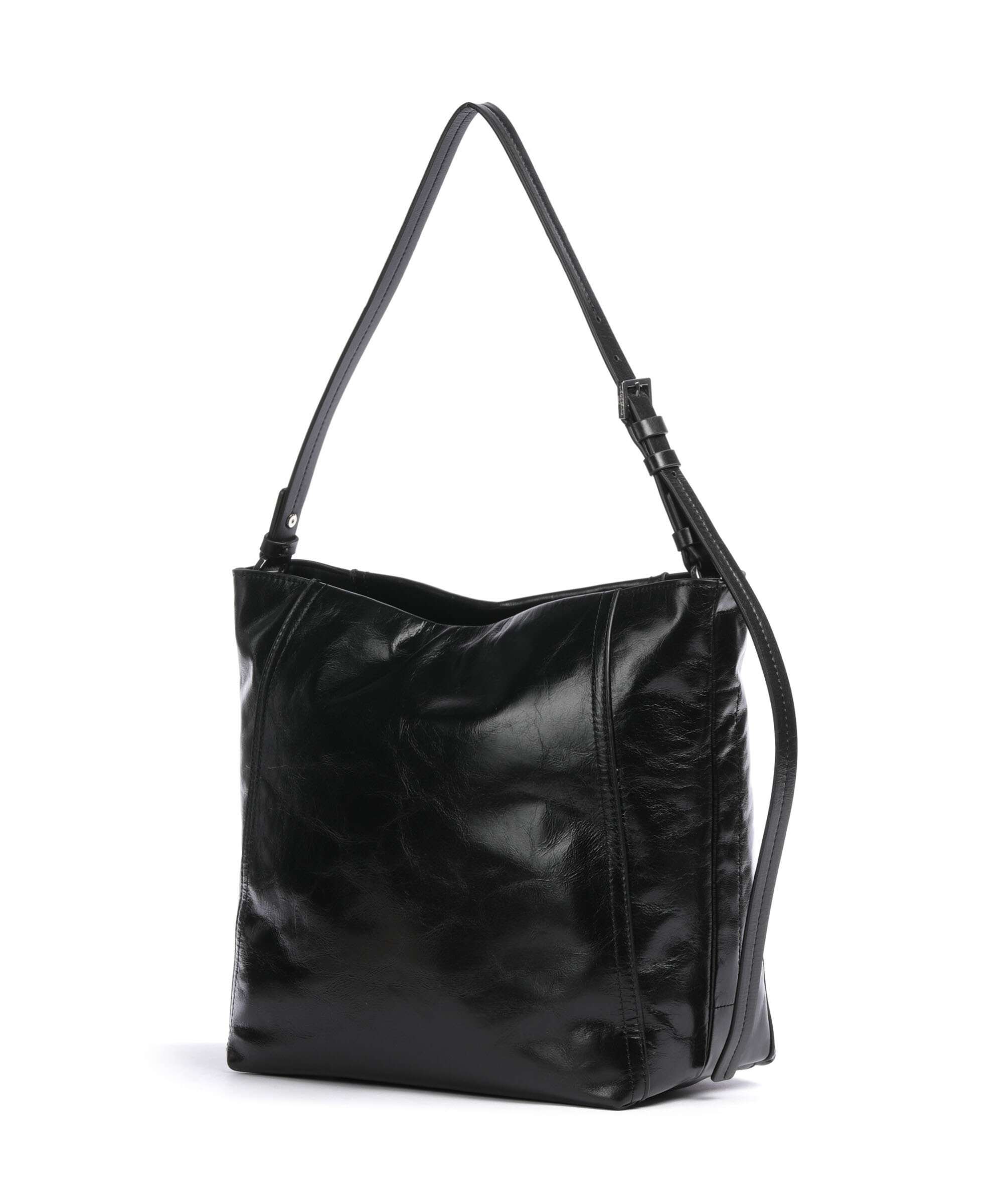 Liebeskind Chudy Suede L Hobo bag black