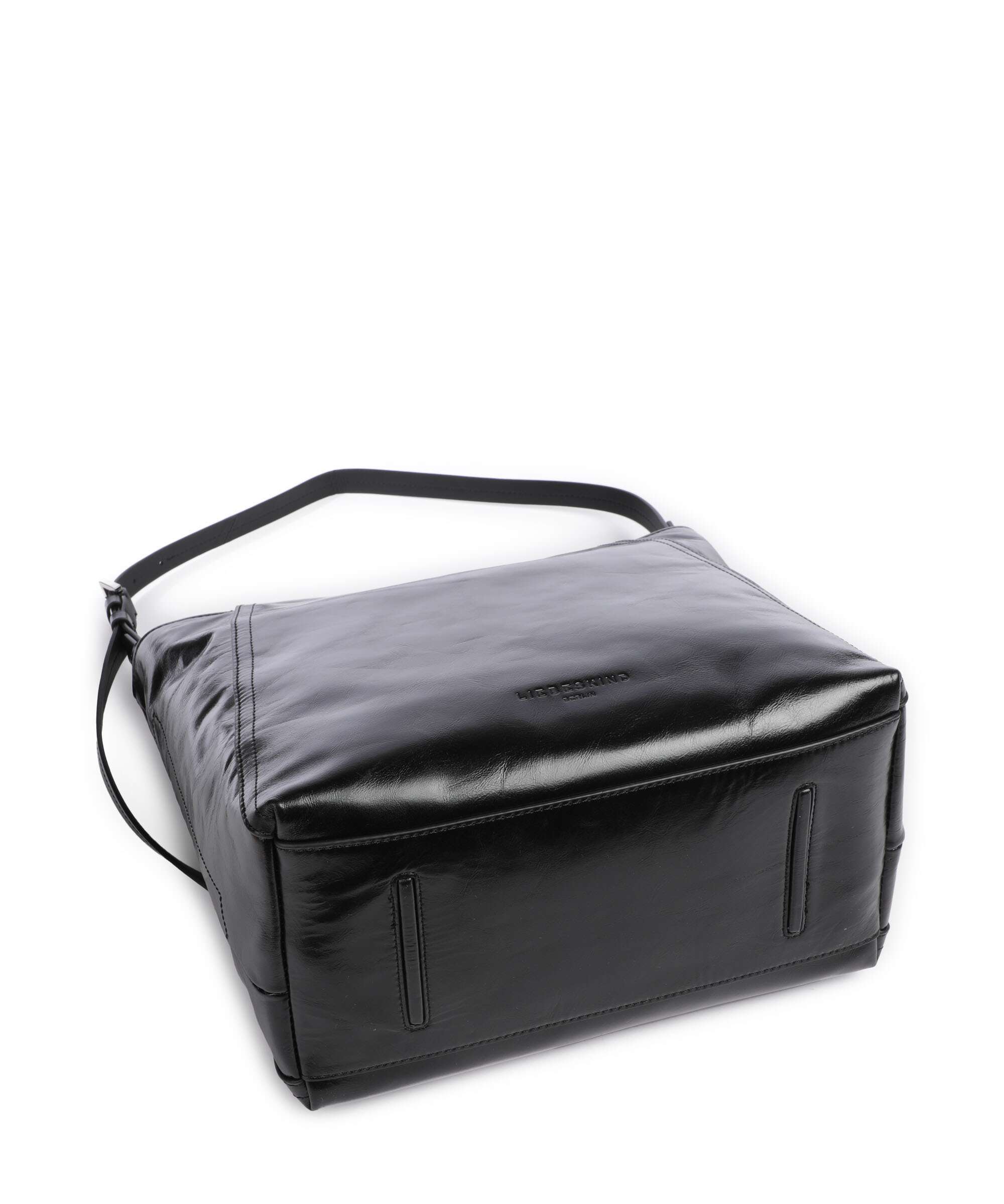 Liebeskind Chudy Suede L Hobo bag black