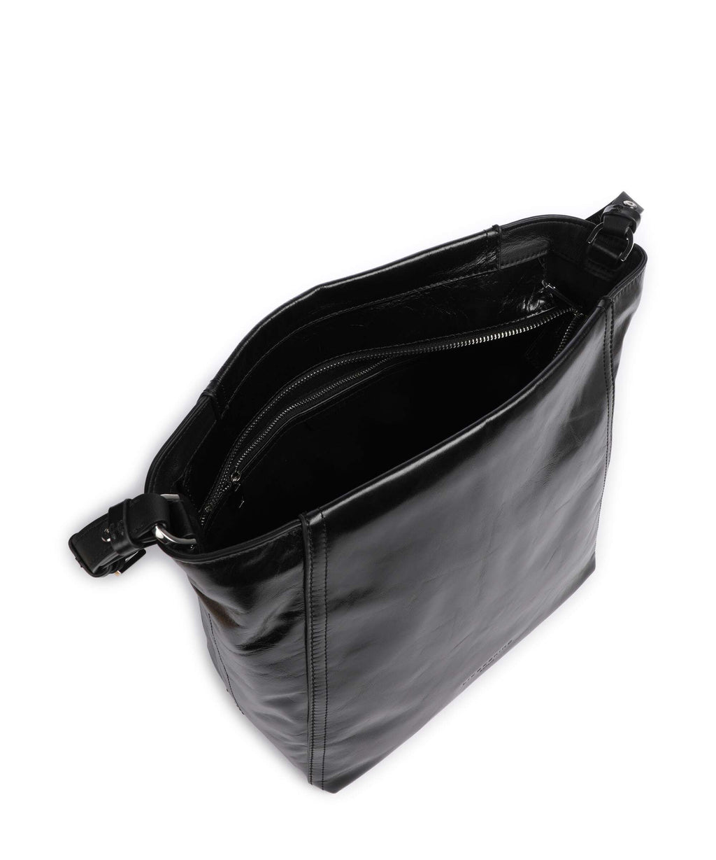 Liebeskind Chudy Suede L Hobo bag black