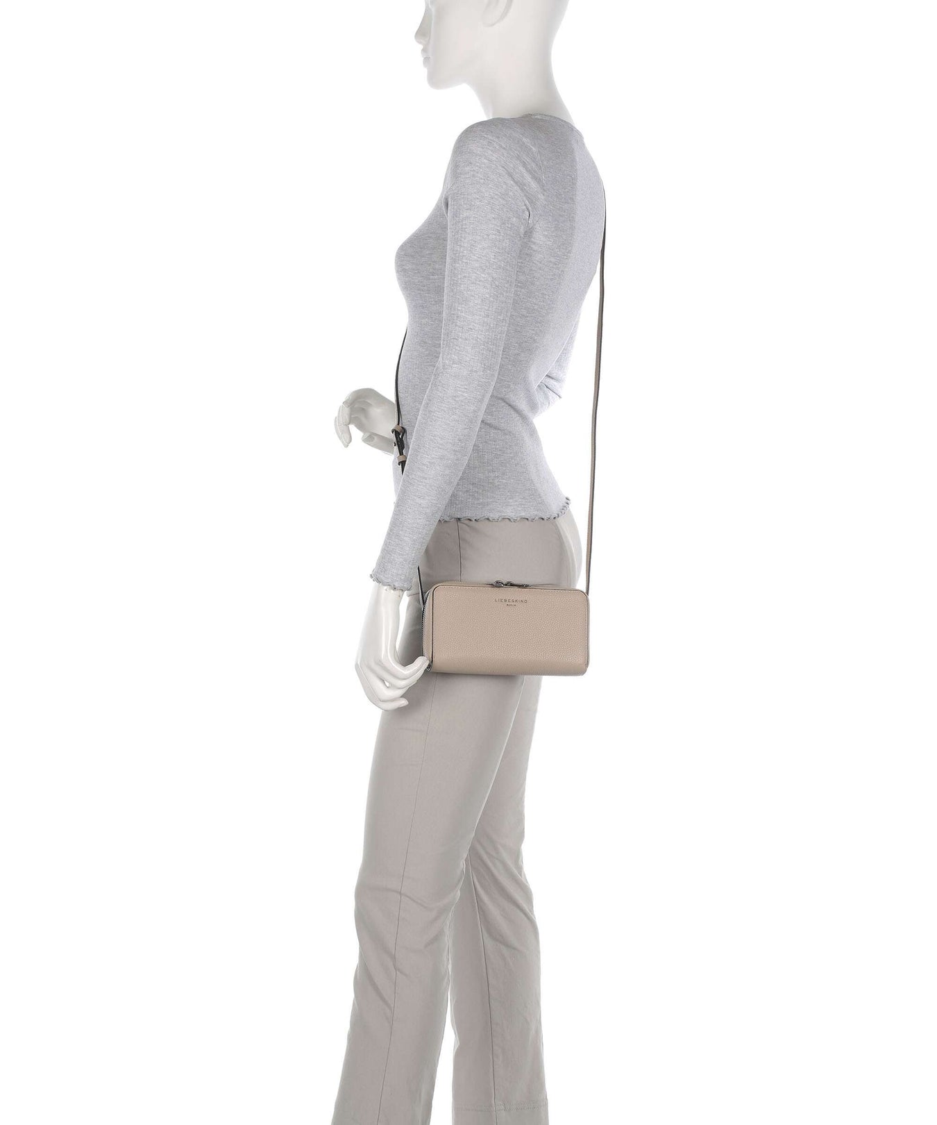 Liebeskind Lou Small Pebble XS Wallet stone