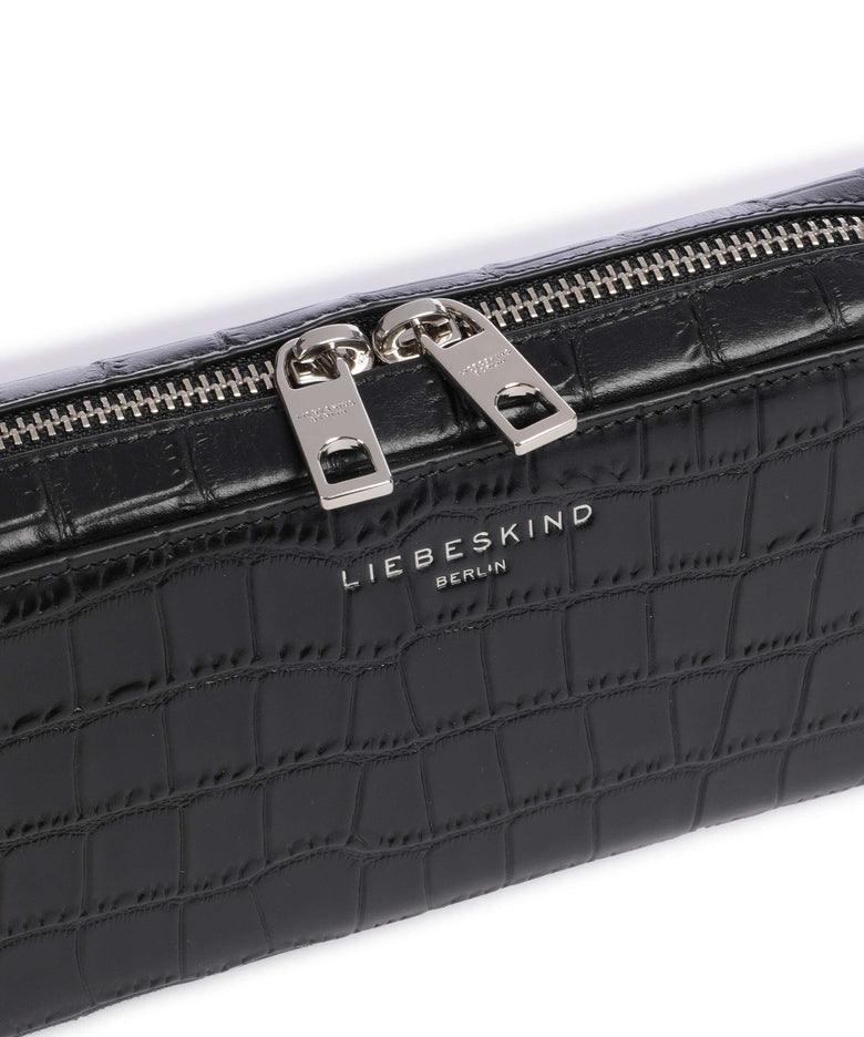 Liebeskind Lou Croco XS Wallet black