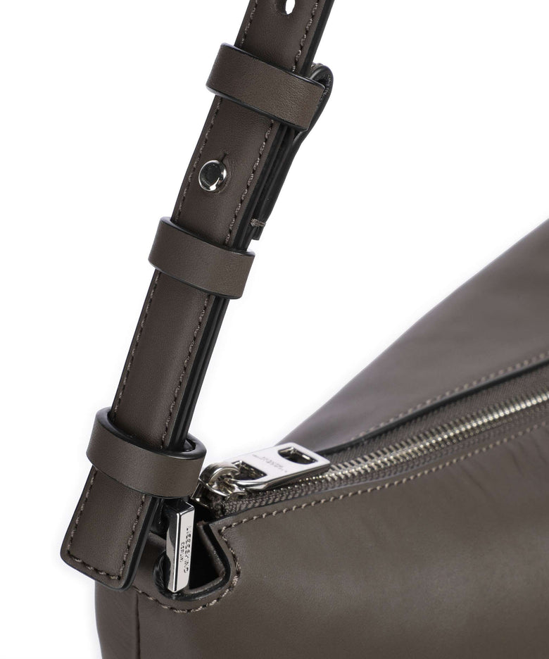 Liebeskind Edda Calf Optic M Hobo bag dark grigio