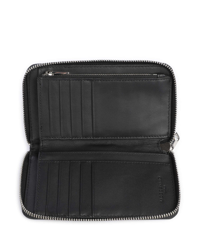 Liebeskind Lou 2 Frieda New Croco RFID Wallet black