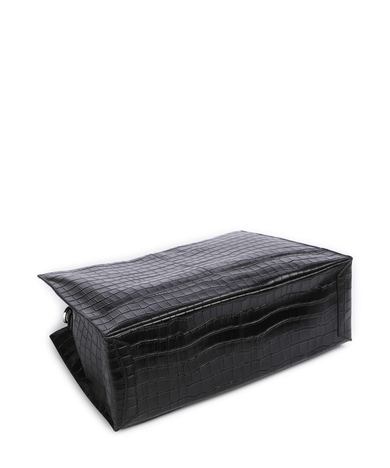 Liebeskind Lou 2 New Croco L Handbag black