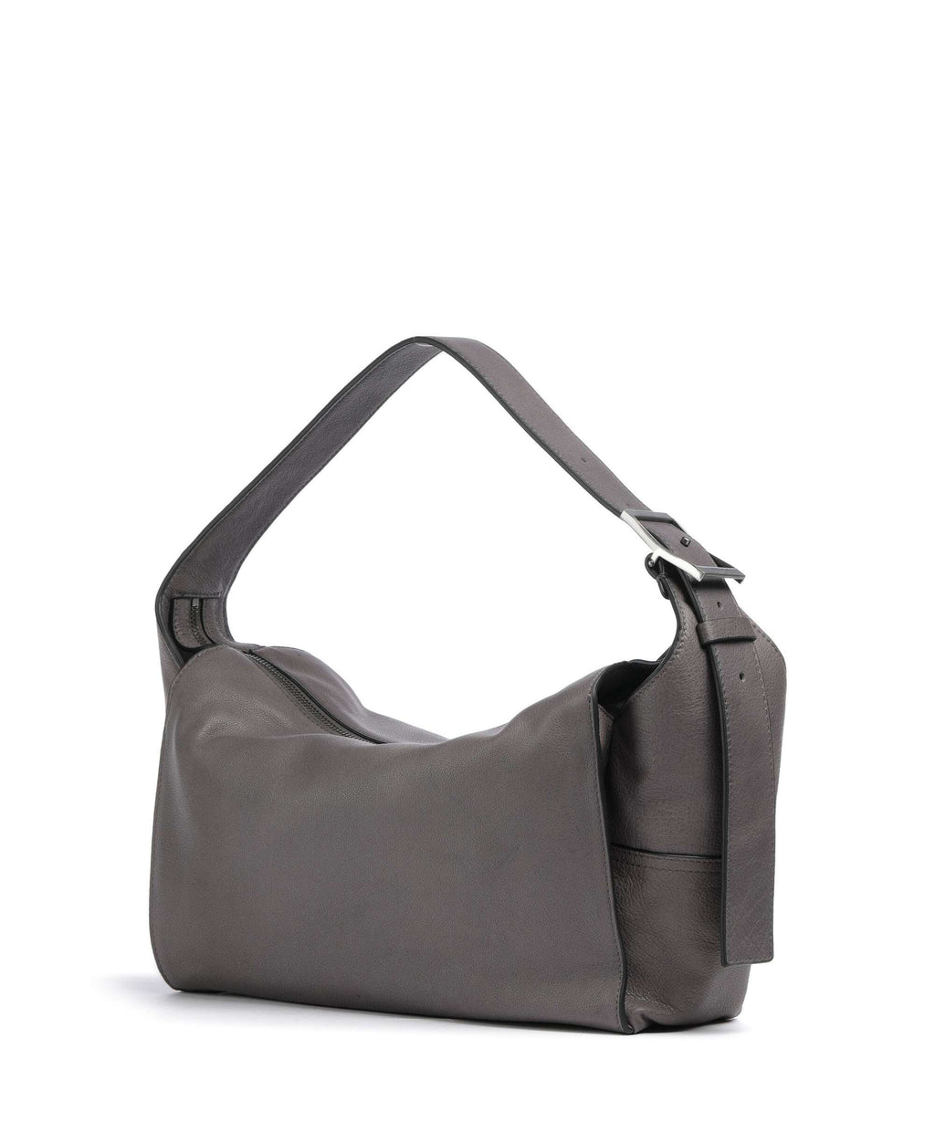 Liebeskind Lou 2 3D Leather M Hobo bag iron