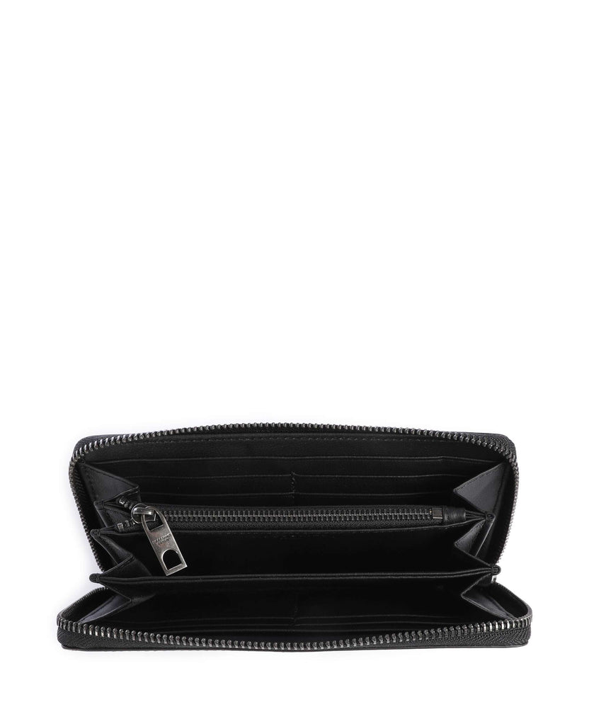 Liebeskind Sally Lack Distressed Wallet dark stone