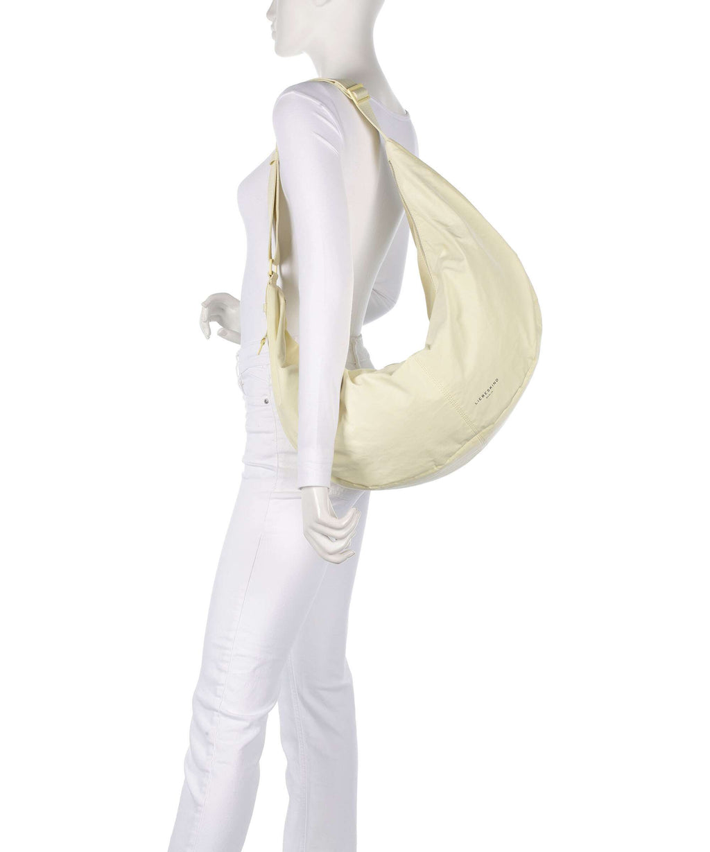 Liebeskind Moon Nylon L Hobo bag lemonade