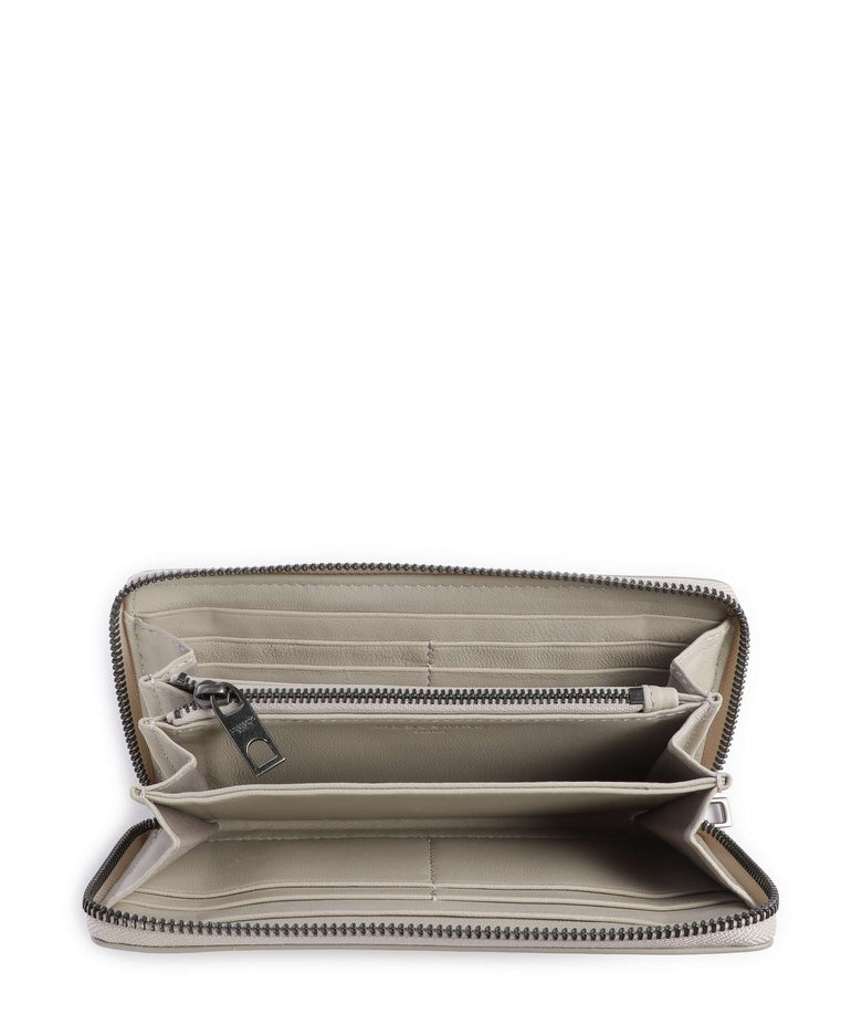 Liebeskind Sally Lack Distressed RFID Wallet milk