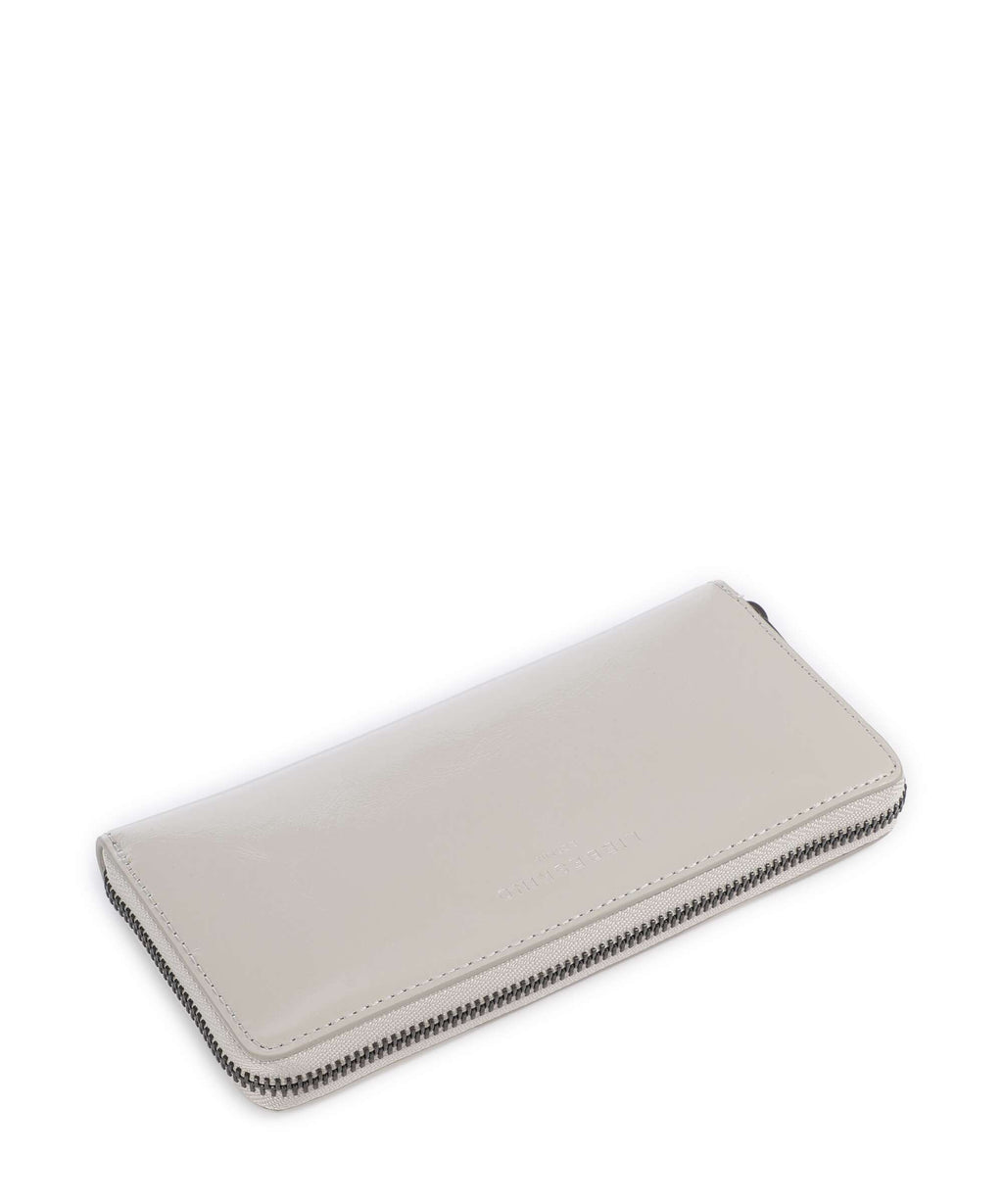 Liebeskind Sally Lack Distressed RFID Wallet milk
