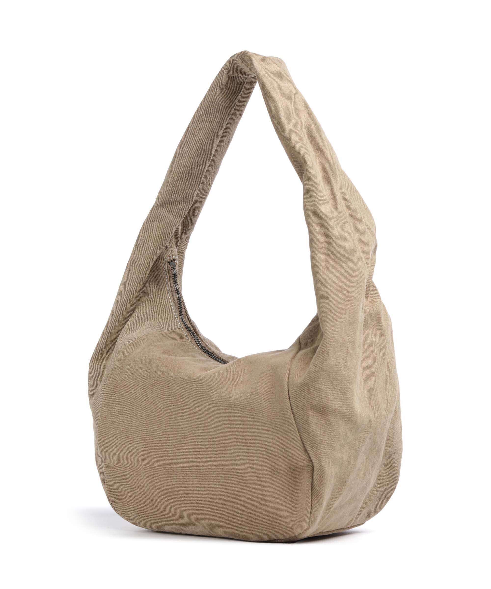 Liebeskind Farrah Denim M Hobo bag beige