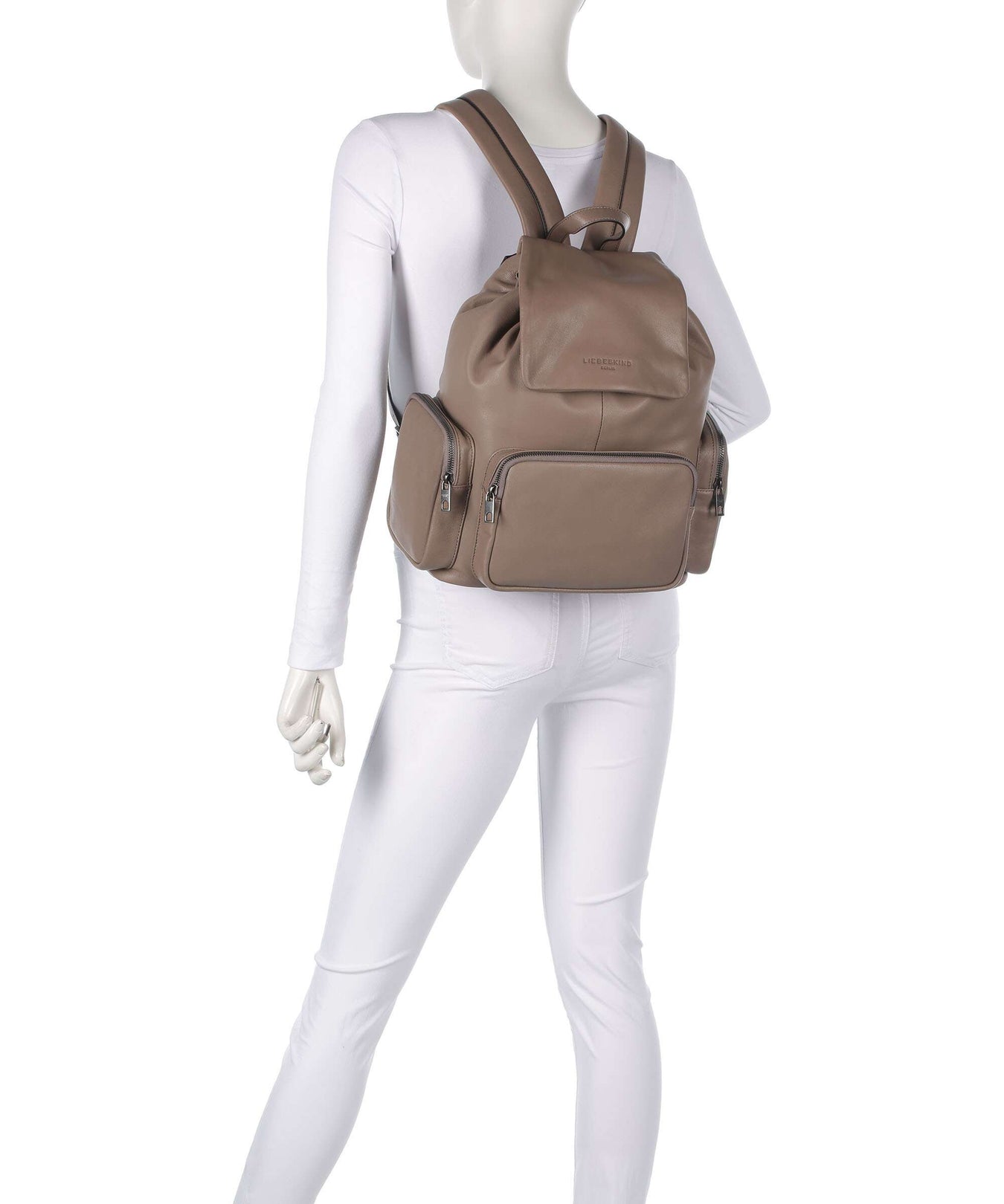 Liebeskind Maia Sheep Natural M Backpack neutral gray
