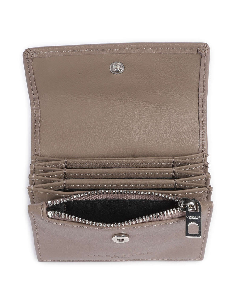 Liebeskind Akkordeon Soft Nappa S RFID Wallet neutral gray