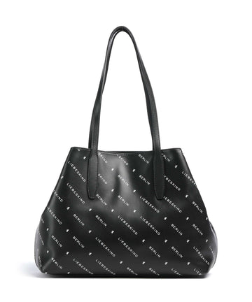 Liebeskind Monogram Soft Nappa M Cabas black