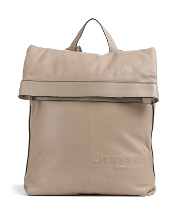 Liebeskind Elvira Sheep Natural L Sac à dos roll-top stone