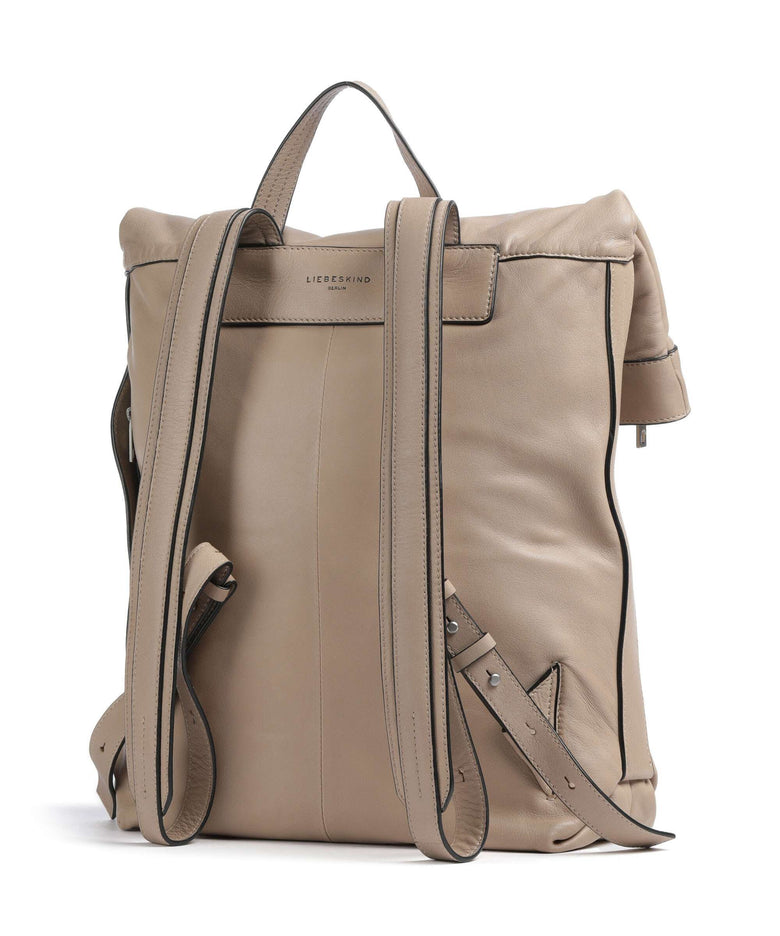 Liebeskind Elvira Sheep Natural L Rolltop backpack stone