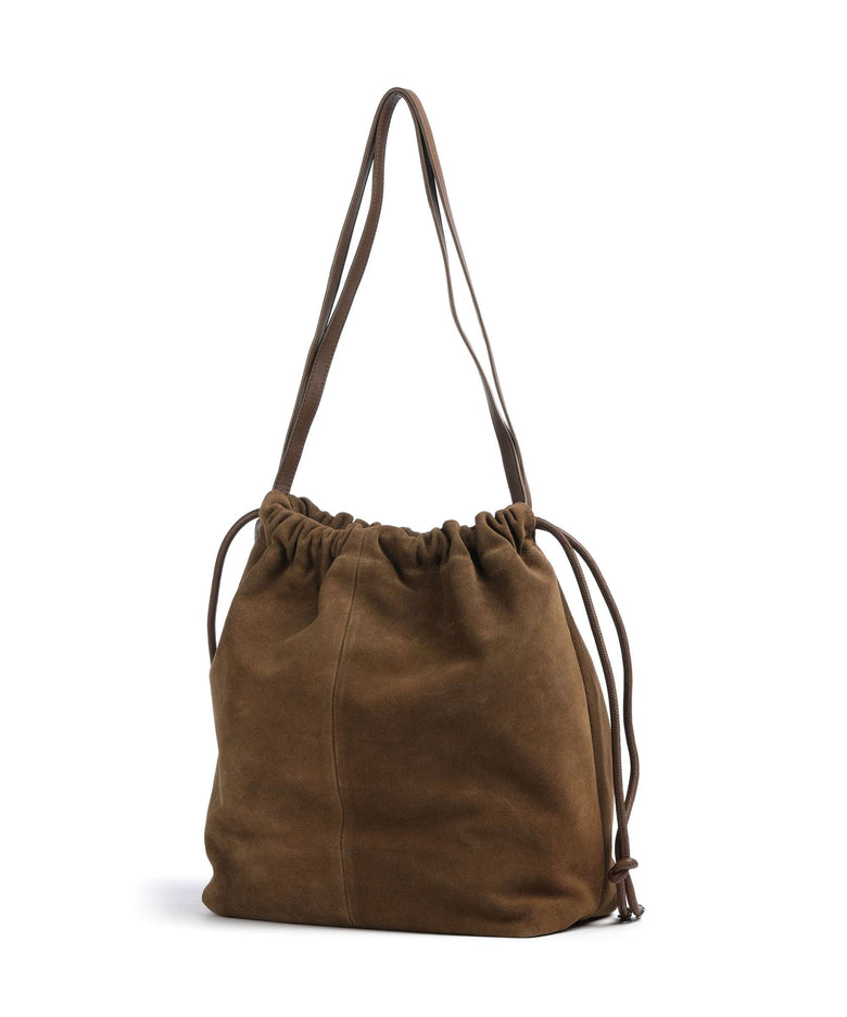 Liebeskind Lya Suede M Bucket bag safari