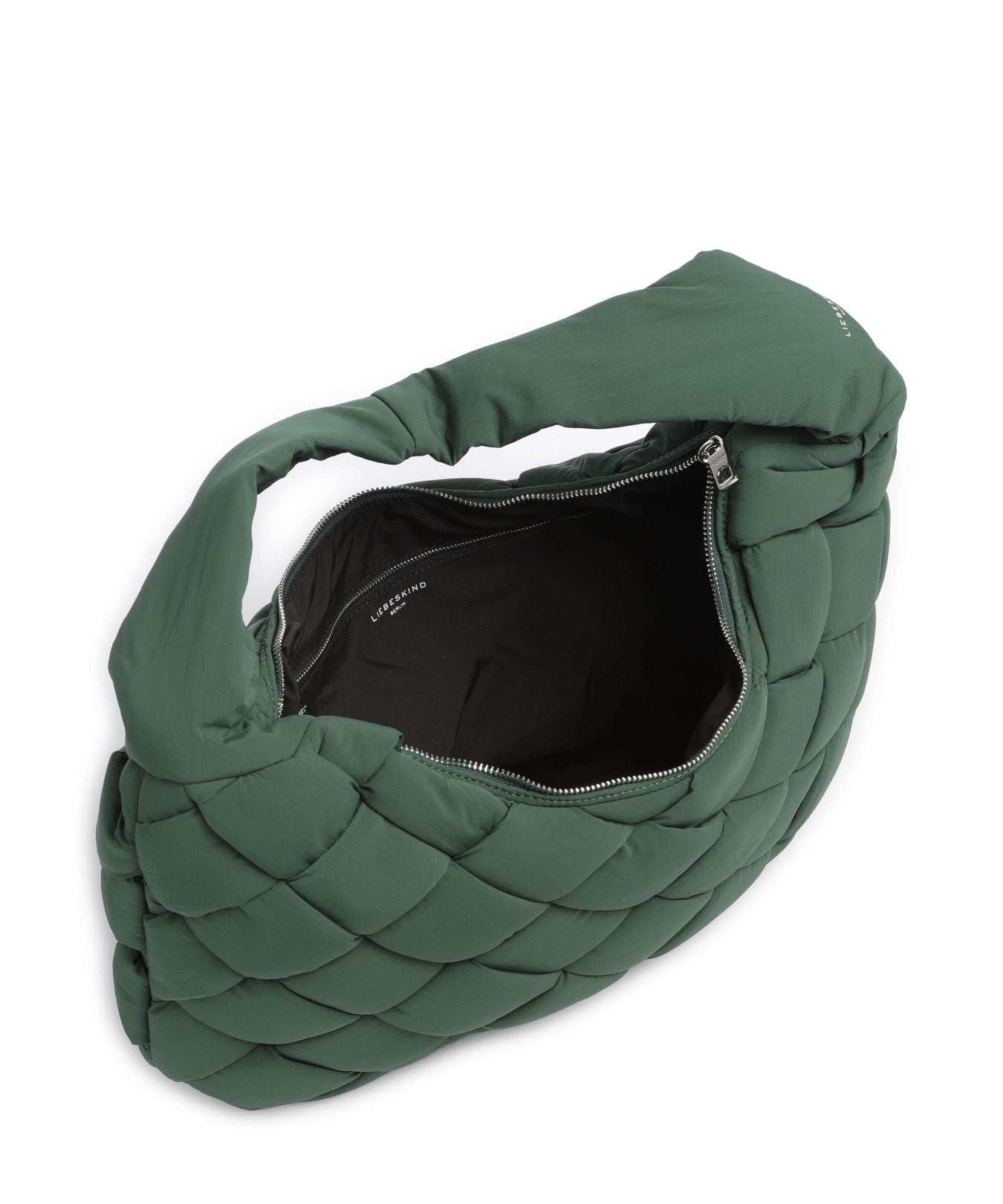 Liebeskind Bo Weaved Nylon L Hobo bag mystic river