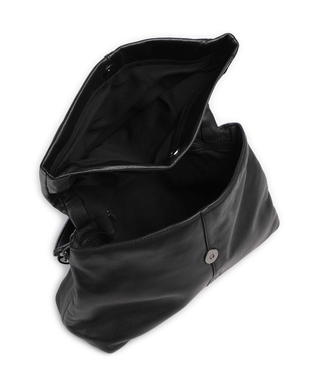 Liebeskind Fiona Sheep Natural S Hobo bag black