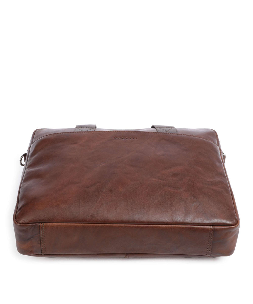 Bugatti Toskana Briefcase cognac