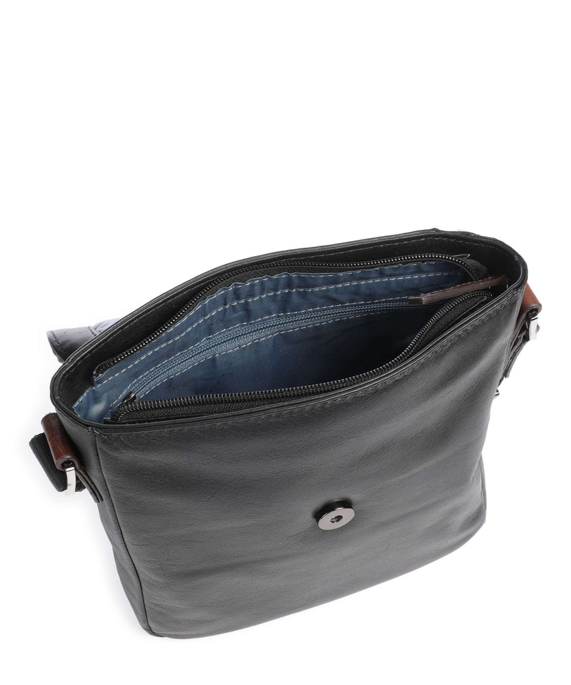 Bugatti Corso Deluxe Crossbody bag schwarz