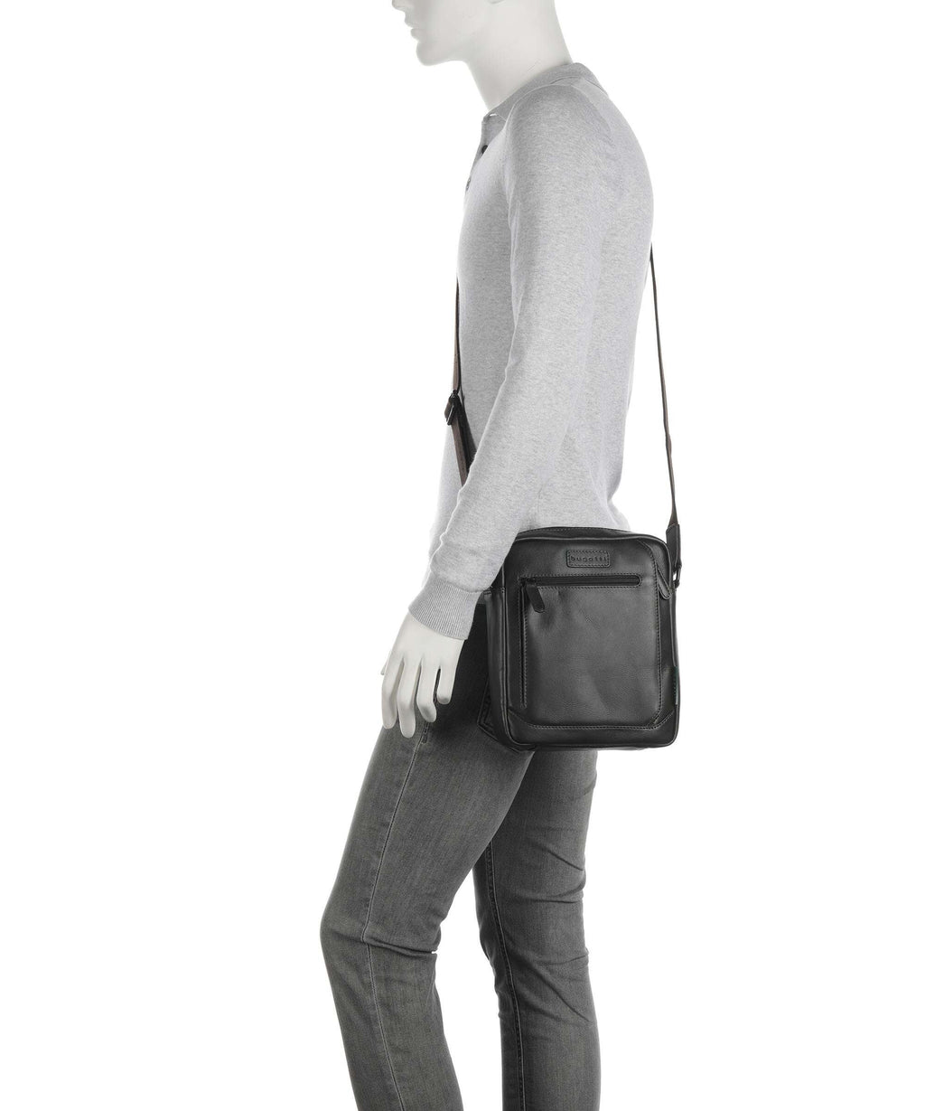 Bugatti Clark Crossbody bag dark brown